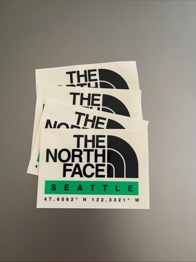 The North Face Stickers - 4 Seattle